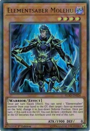 Elementsaber Molehu [FLOD-EN024] Ultra Rare - Yu-Gi-Oh! - Card Brawlers | Quebec | Canada |