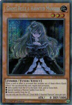 Ghost Belle & Haunted Mansion [FLOD-EN033] Secret Rare - Yu-Gi-Oh! - Card Brawlers | Quebec | Canada |