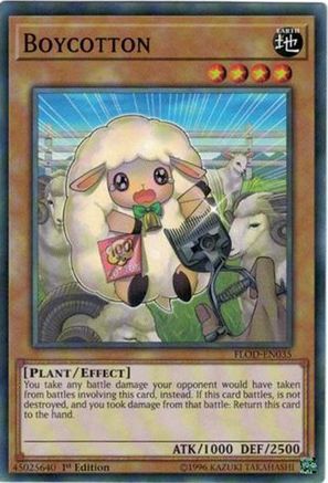 Boycotton [FLOD-EN035] Short Print - Yu-Gi-Oh! - Card Brawlers | Quebec | Canada |