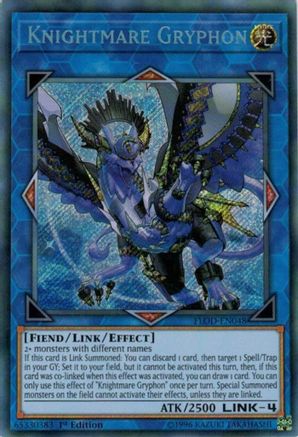 Knightmare Gryphon [FLOD-EN048] Secret Rare - Yu-Gi-Oh! - Card Brawlers | Quebec | Canada |
