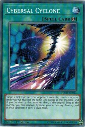 Cybersal Cyclone [FLOD-EN053] Common - Yu-Gi-Oh! - Card Brawlers | Quebec | Canada |