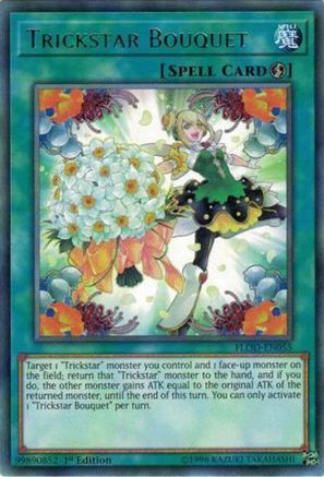Trickstar Bouquet [FLOD-EN055] Rare - Yu-Gi-Oh! - Card Brawlers | Quebec | Canada |
