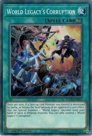 World Legacy's Corruption [FLOD-EN057] Common - Yu-Gi-Oh! - Card Brawlers | Quebec | Canada |