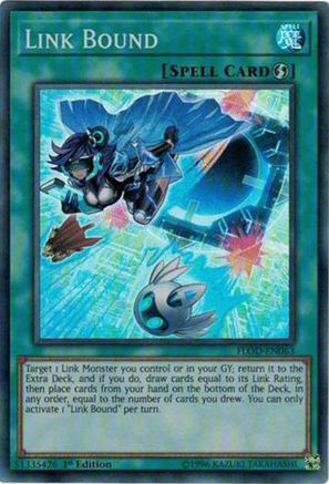 Link Bound [FLOD-EN063] Super Rare - Yu-Gi-Oh! - Card Brawlers | Quebec | Canada |