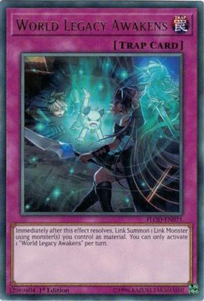 World Legacy Awakens [FLOD-EN071] Rare - Yu-Gi-Oh! - Card Brawlers | Quebec | Canada |