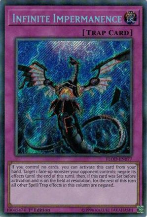 Infinite Impermanence [FLOD-EN077] Secret Rare - Yu-Gi-Oh! - Card Brawlers | Quebec | Canada |