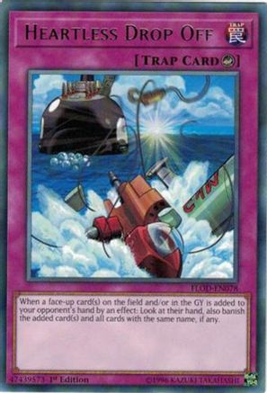 Heartless Drop Off [FLOD-EN078] Rare - Yu-Gi-Oh! - Card Brawlers | Quebec | Canada |