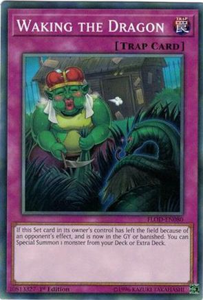 Waking the Dragon [FLOD-EN080] Short Print - Yu-Gi-Oh! - Card Brawlers | Quebec | Canada |