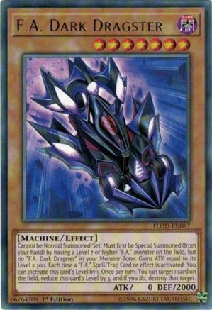 F.A. Dark Dragster [FLOD-EN087] Rare - Yu-Gi-Oh! - Card Brawlers | Quebec | Canada |