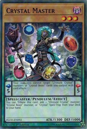 Crystal Master [FLOD-EN092] Common - Yu-Gi-Oh! - Card Brawlers | Quebec | Canada |