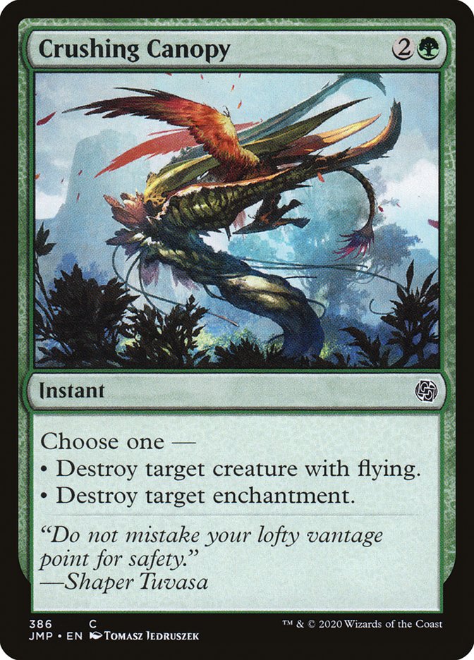 Crushing Canopy [Jumpstart] - Magic: The Gathering - Card Brawlers | Quebec | Canada |
