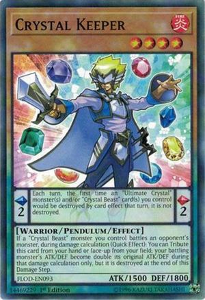 Crystal Keeper [FLOD-EN093] Common - Yu-Gi-Oh! - Card Brawlers | Quebec | Canada |