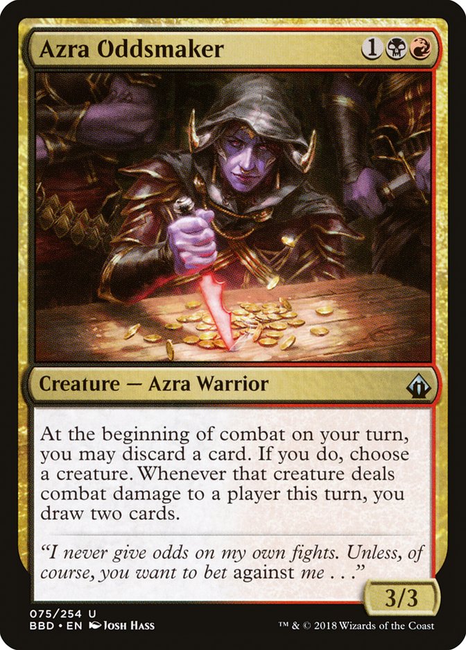 Azra Oddsmaker [Battlebond] - Magic: The Gathering - Card Brawlers | Quebec | Canada |