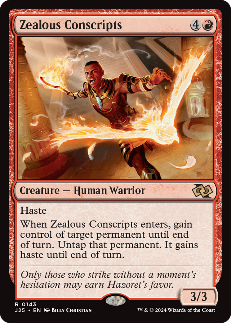 Zealous Conscripts [Foundations Jumpstart] - Magic: The Gathering - Card Brawlers | Quebec | Canada |