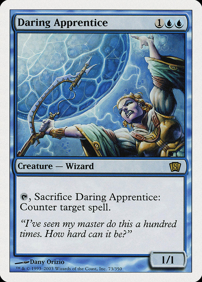 Daring Apprentice [Eighth Edition] - Magic: The Gathering - Card Brawlers | Quebec | Canada |