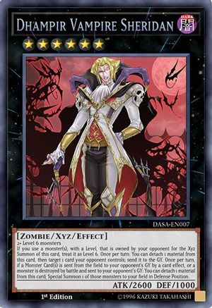 Dhampir Vampire Sheridan [DASA-EN007] Secret Rare - Yu-Gi-Oh! - Card Brawlers | Quebec | Canada |