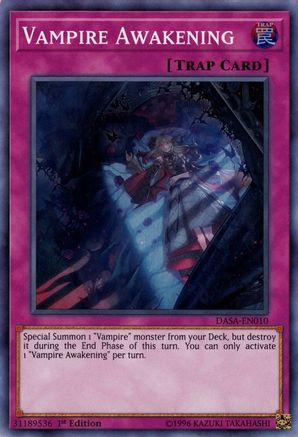 Vampire Awakening [DASA-EN010] Super Rare - Yu-Gi-Oh! - Card Brawlers | Quebec | Canada |