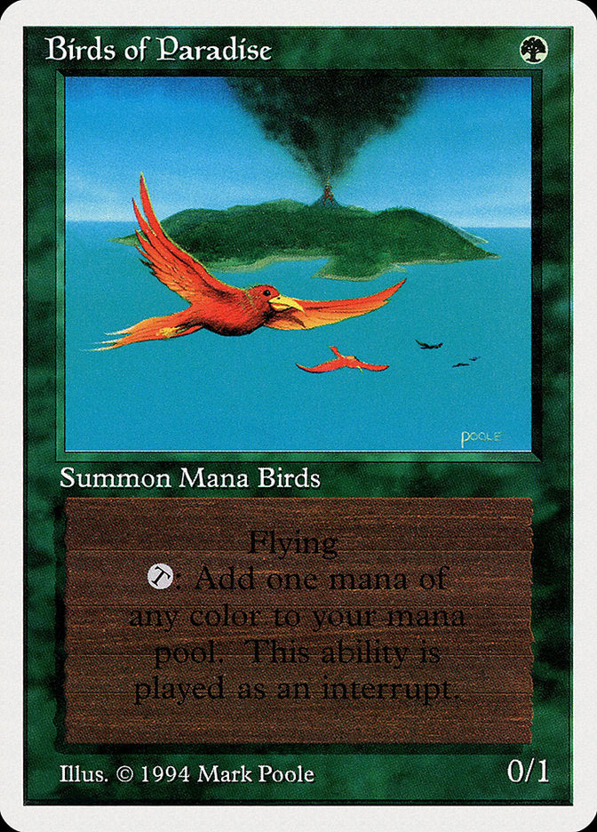 Birds of Paradise [Summer Magic / Edgar] - Magic: The Gathering - Card Brawlers | Quebec | Canada |