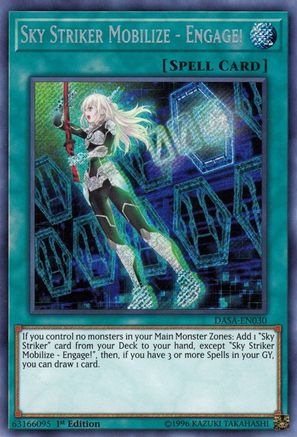 Sky Striker Mobilize - Engage! [DASA-EN030] Secret Rare - Yu-Gi-Oh! - Card Brawlers | Quebec | Canada |