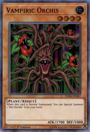 Vampiric Orchis [DASA-EN047] Super Rare - Yu-Gi-Oh! - Card Brawlers | Quebec | Canada |