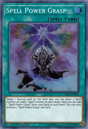 Spell Power Grasp [DASA-EN056] Super Rare - Yu-Gi-Oh! - Card Brawlers | Quebec | Canada |