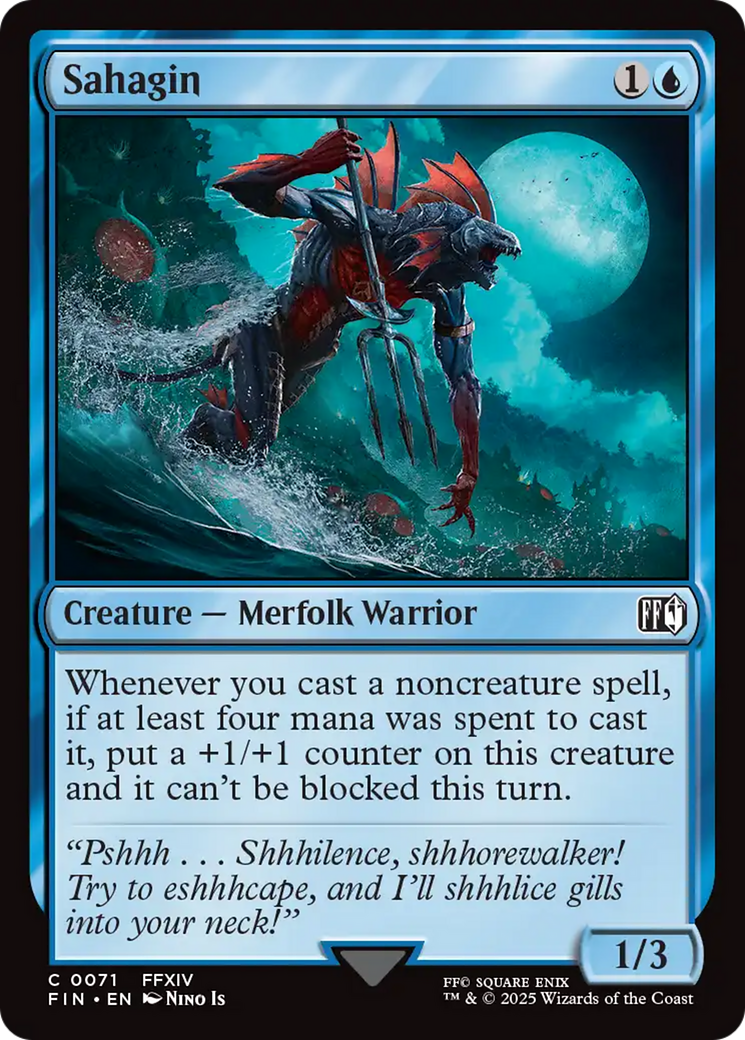 Sahagin [FINAL FANTASY] - Magic: The Gathering - Card Brawlers | Quebec | Canada |
