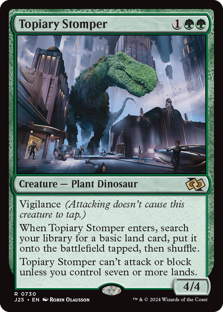 Topiary Stomper [Foundations Jumpstart] - Magic: The Gathering - Card Brawlers | Quebec | Canada |