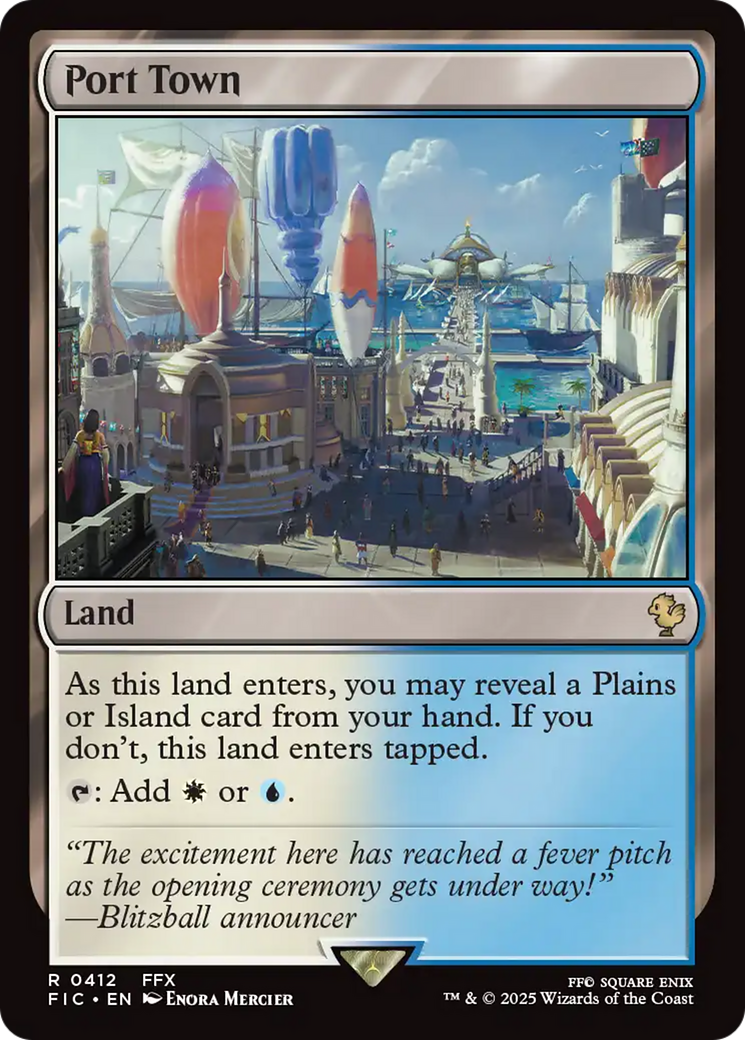 Port Town [FINAL FANTASY Commander] - Magic: The Gathering - Card Brawlers | Quebec | Canada |