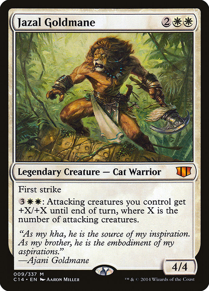 Jazal Goldmane [Commander 2014] - Magic: The Gathering - Card Brawlers | Quebec | Canada |