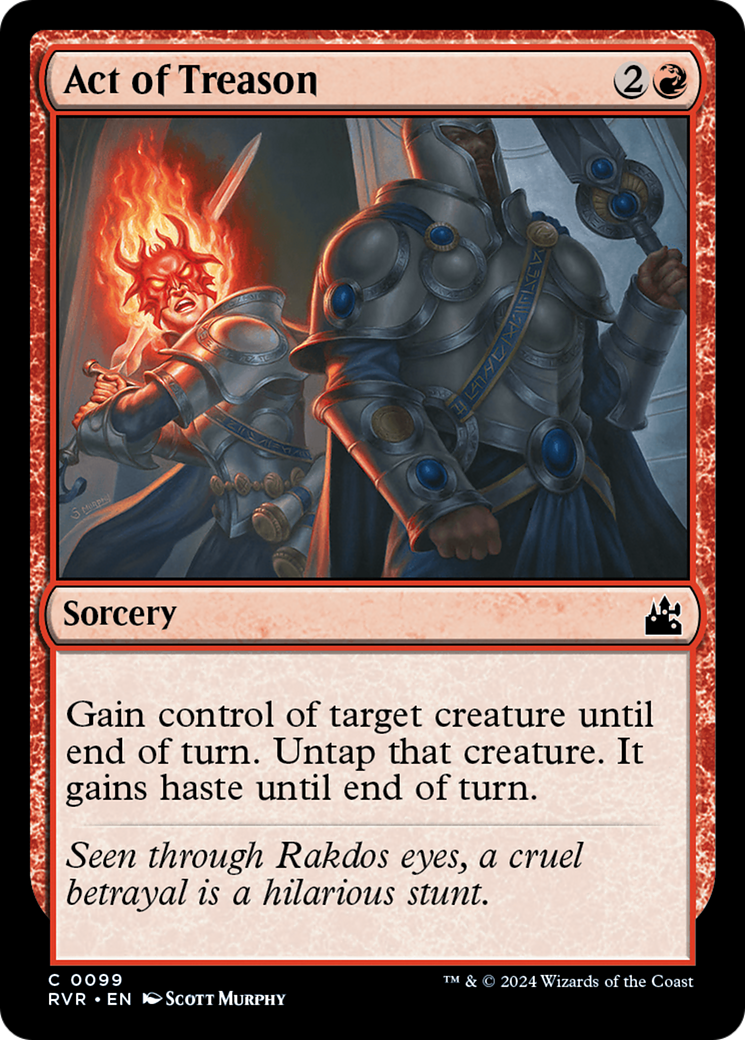 Act of Treason [Ravnica Remastered] - Magic: The Gathering - Card Brawlers | Quebec | Canada |