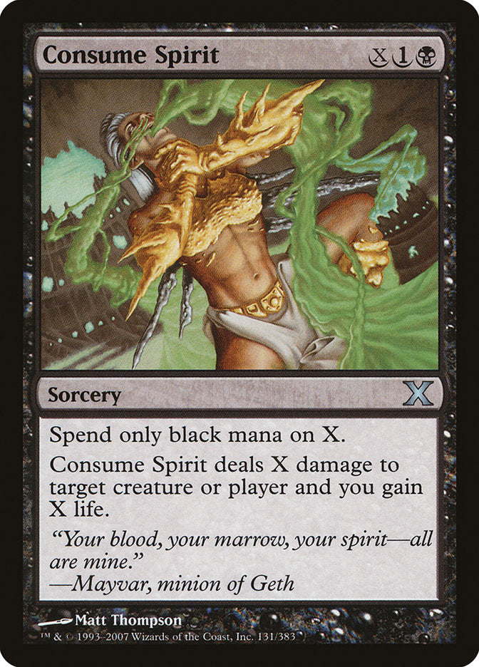 Consume Spirit [Tenth Edition] - Magic: The Gathering - Card Brawlers | Quebec | Canada |