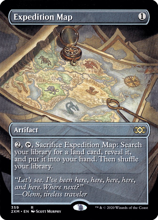 Expedition Map (Toppers) [Double Masters] - Magic: The Gathering - Card Brawlers | Quebec | Canada |