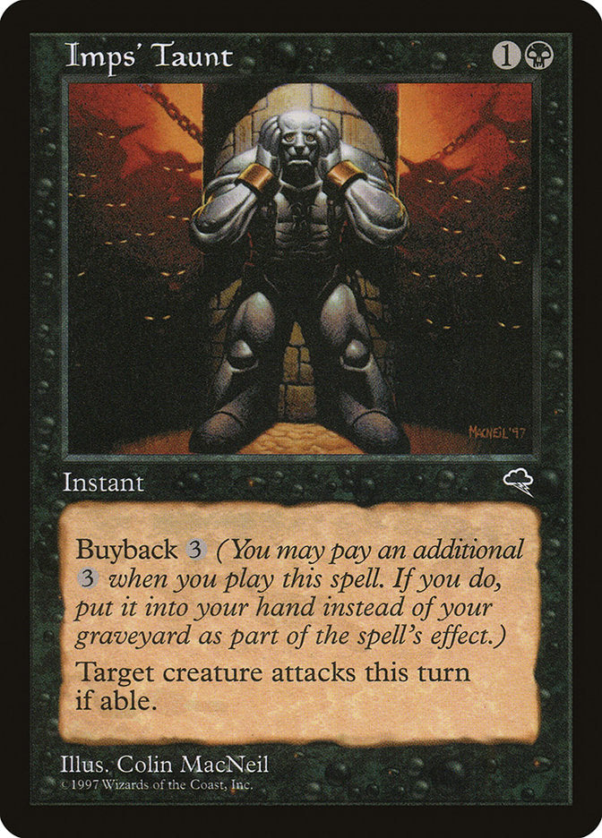 Imps' Taunt [Tempest] - Magic: The Gathering - Card Brawlers | Quebec | Canada |