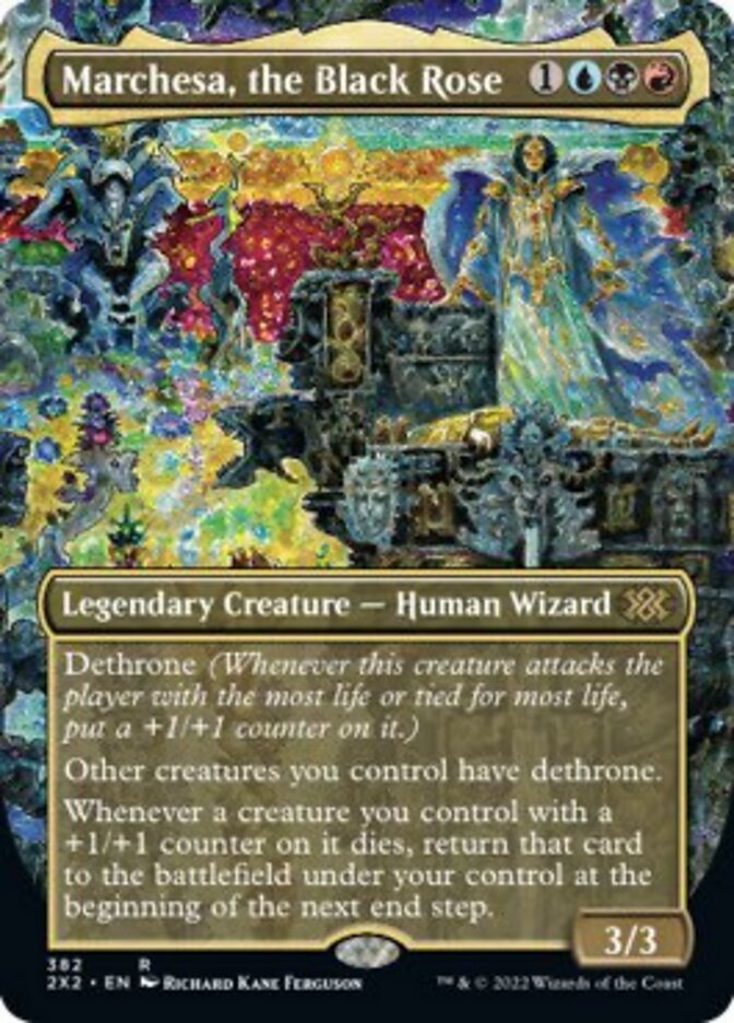 Marchesa, the Black Rose (Borderless Alternate Art) [Double Masters 2022] - Magic: The Gathering - Card Brawlers | Quebec | Canada |