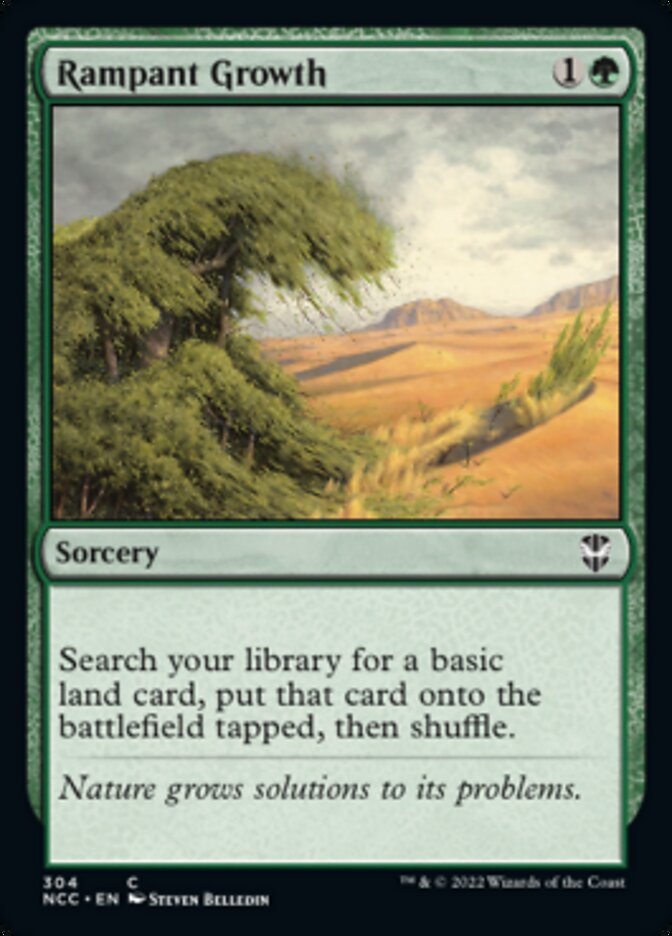 Rampant Growth [Streets of New Capenna Commander] - Magic: The Gathering - Card Brawlers | Quebec | Canada |