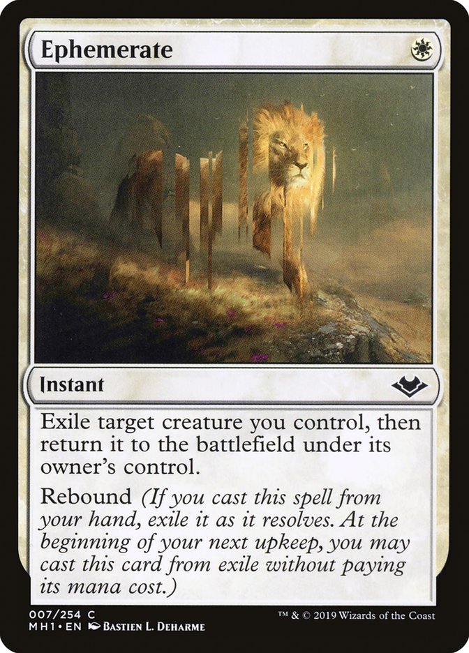 Ephemerate [Modern Horizons] - Magic: The Gathering - Card Brawlers | Quebec | Canada |