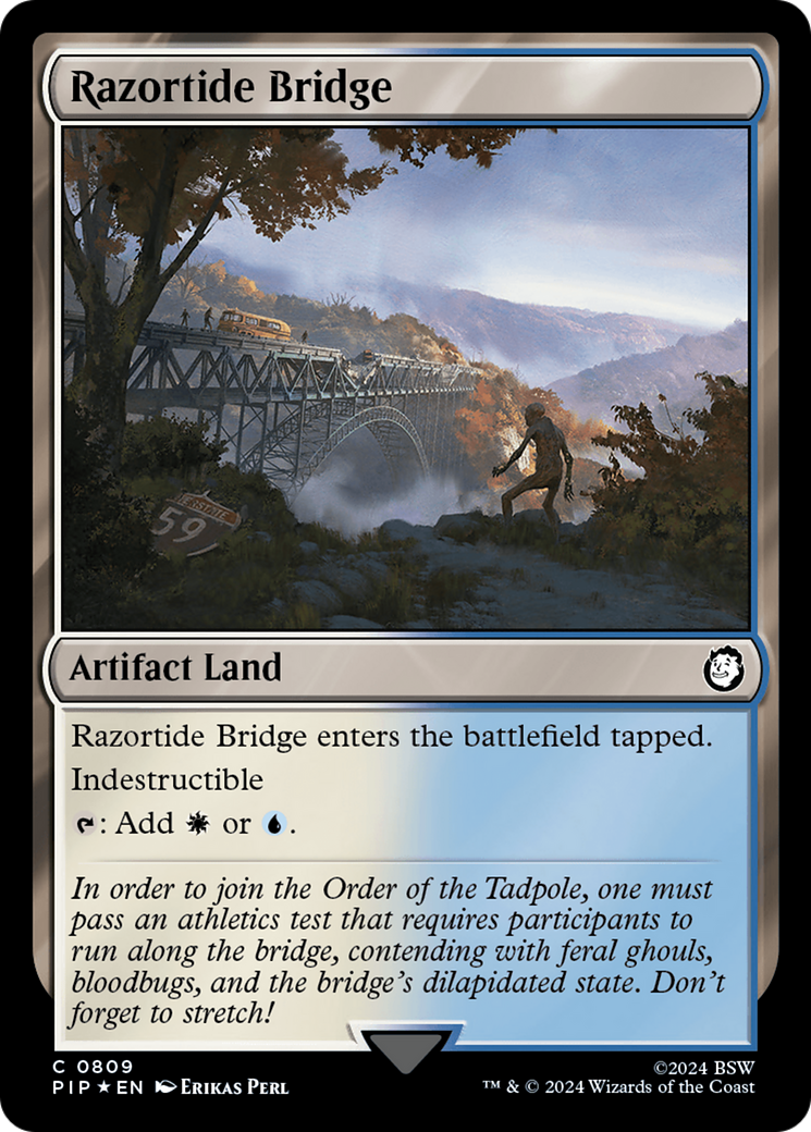 Razortide Bridge (Surge Foil) [Fallout] - Magic: The Gathering - Card Brawlers | Quebec | Canada |