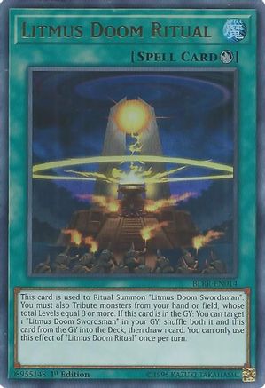 Litmus Doom Ritual [BLRR-EN014] Ultra Rare - Yu-Gi-Oh! - Card Brawlers | Quebec | Canada |