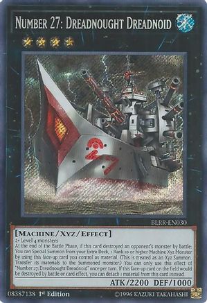 Number 27: Dreadnought Dreadnoid [BLRR-EN030] Secret Rare - Yu-Gi-Oh! - Card Brawlers | Quebec | Canada |