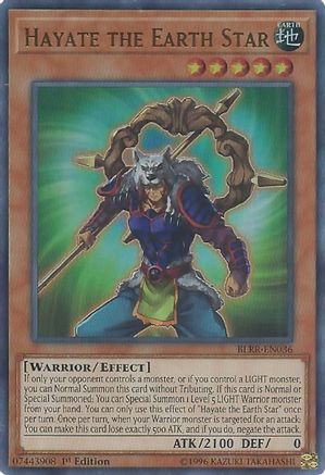 Hayate the Earth Star [BLRR-EN036] Ultra Rare - Yu-Gi-Oh! - Card Brawlers | Quebec | Canada |