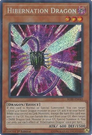 Hibernation Dragon [BLRR-EN041] Secret Rare - Yu-Gi-Oh! - Card Brawlers | Quebec | Canada |
