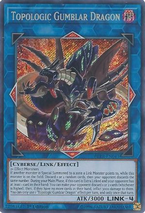 Topologic Gumblar Dragon [BLRR-EN043] Secret Rare - Yu-Gi-Oh! - Card Brawlers | Quebec | Canada |