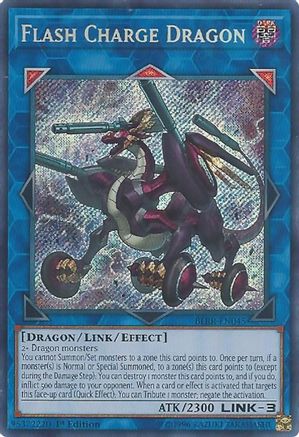 Flash Charge Dragon [BLRR-EN045] Secret Rare - Yu-Gi-Oh! - Card Brawlers | Quebec | Canada |