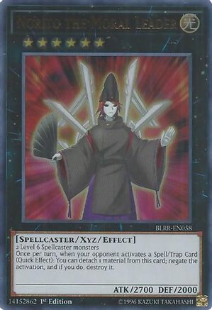 Norito the Moral Leader [BLRR-EN058] Ultra Rare - Yu-Gi-Oh! - Card Brawlers | Quebec | Canada |