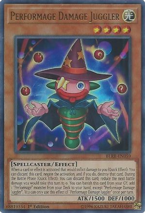 Performage Damage Juggler [BLRR-EN059] Ultra Rare - Yu-Gi-Oh! - Card Brawlers | Quebec | Canada |