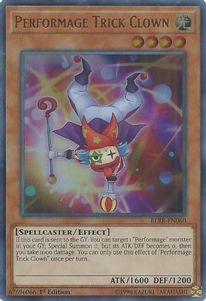 Performage Trick Clown [BLRR-EN060] Ultra Rare - Yu-Gi-Oh! - Card Brawlers | Quebec | Canada |