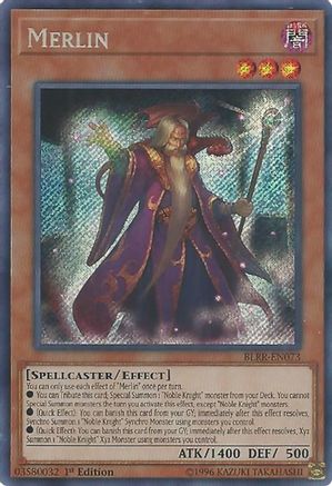 Merlin [BLRR-EN073] Secret Rare - Yu-Gi-Oh! - Card Brawlers | Quebec | Canada |