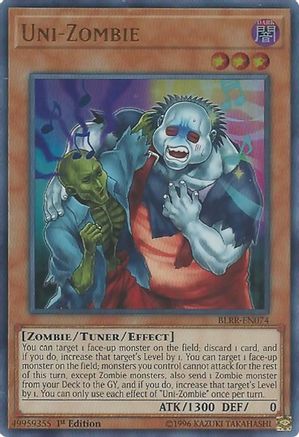 Uni-Zombie [BLRR-EN074] Ultra Rare - Yu-Gi-Oh! - Card Brawlers | Quebec | Canada |
