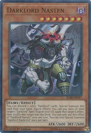 Darklord Nasten [BLRR-EN077] Ultra Rare - Yu-Gi-Oh! - Card Brawlers | Quebec | Canada |