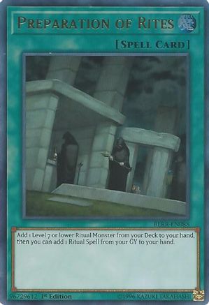 Preparation of Rites [BLRR-EN088] Ultra Rare - Yu-Gi-Oh! - Card Brawlers | Quebec | Canada |